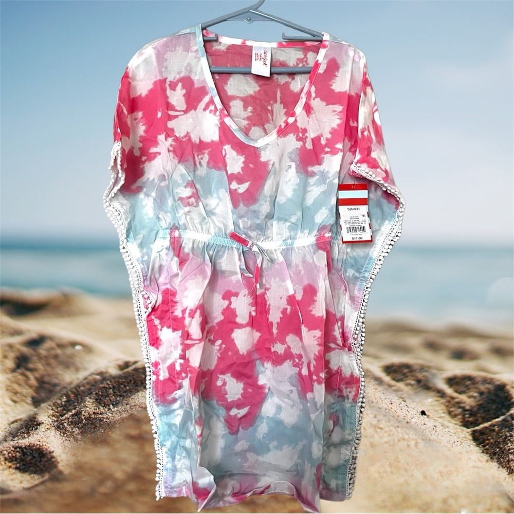 šļø NWT Childrenās Target Cat & Jack Swimsuit Coverup Dress šļø - Picture 4 of 10